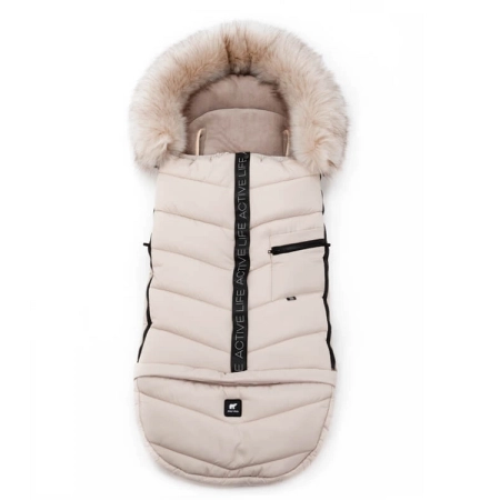 Śpiworek Miu-Mio Everest Light Beige do wózka i na sanki Adamex